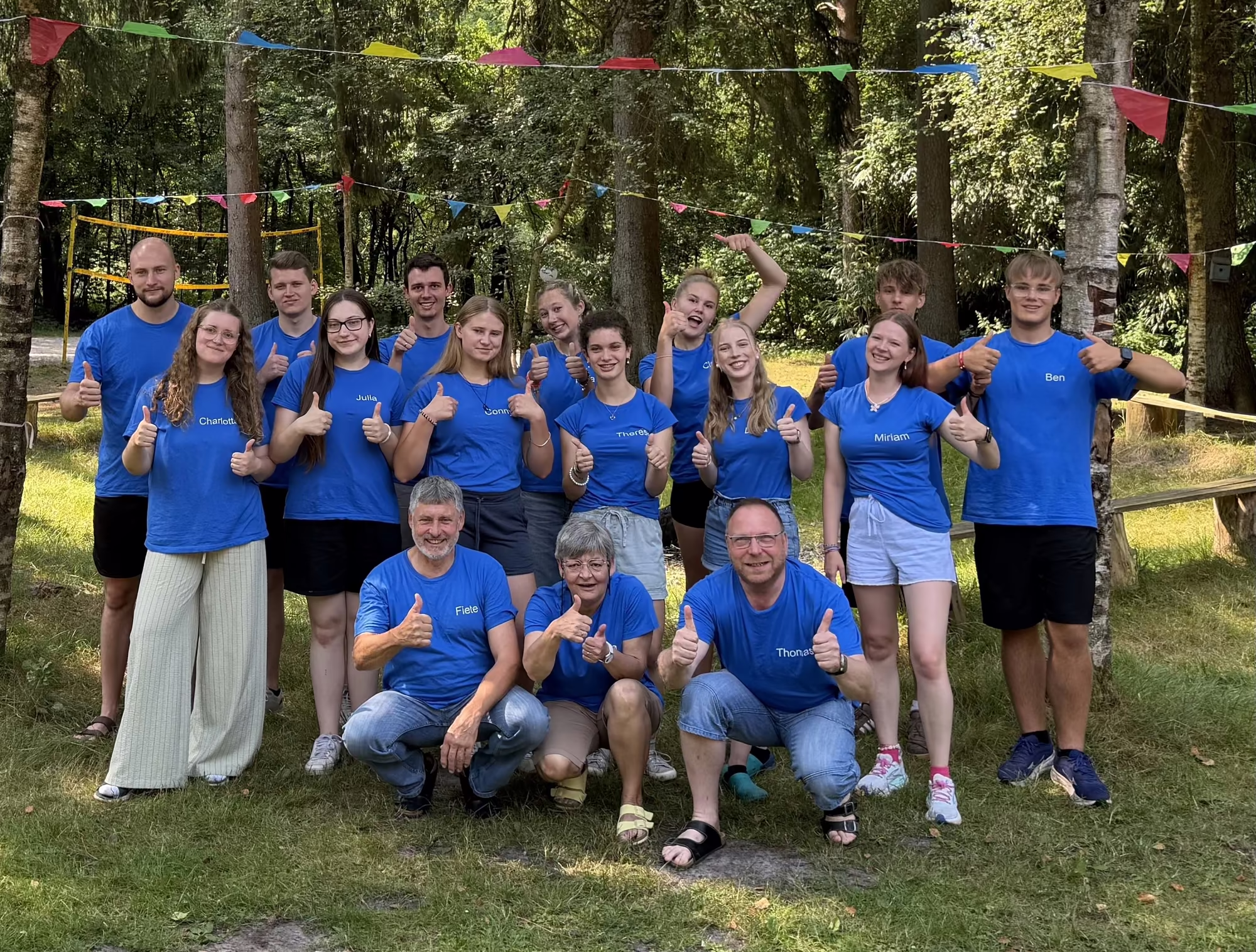 Das Team der Kinderfreizeit